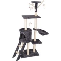 Northix Arbre À Chat Clover 140 Cm Gris Beige