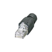 Phoenix Contact – Connettore RJ45 8 poli – IP20 – 1.75 A – Nero – CAT5e – Tecnologia di connessione rapida