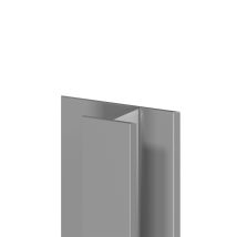 WholePanel – 5mm Grey Wall and Ceiling Panel H Joint Trim – Durable Moisture-Resistant Finish for Bathrooms and Kitchens