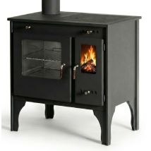 Prometey Ltd Holzherd R Eco Inox Mit Edelstahlbackofen Und Linke Version