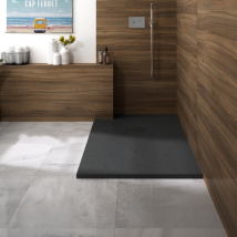 Receveur 160 X 80 Kinerock Evo Biolex Rectangle Noir - Kinedo