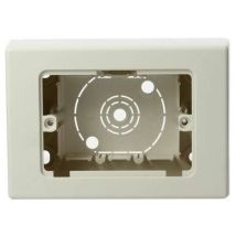 Caja de derivación para minicanales TA-EN – 10 mm altura base – 33 mm altura tapa – Compatible con minicanales 25x30