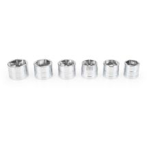 Satra Skt-6 Set Di 6 Bussole In Acciaio Cromato
