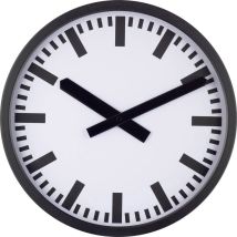 Eurotime - 59540-05 Radiocontrollato Orologio Radiocontrollato 35 Cm X 35 Mm X 5 Cm Nero (opaco)
