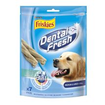 Pedigree – Multipack da 10 Dental Fresh per cani di taglia medio-grande – Alito fresco, tartaro control, gengive sane