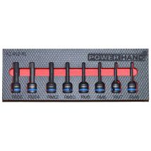 Ki-r12-r1 1/2′′ Ribe Impact Socket Set In Eva Foam - Powerhand