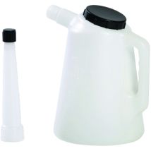 Jarra medidora 3 litros – HD-PE – Color transparente – Tubo flexible