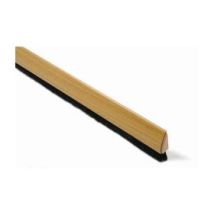 Burlete adhesivo para puerta de PVC y pelo – 100 cm – Altura pelo 13 mm – Brinox