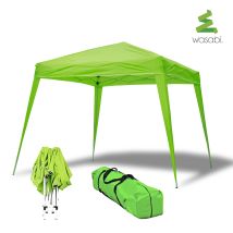 Compact 3x3m Tenda Pieghevole In Alluminio Verde - Wasabi