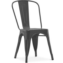Tolix Style - Silla De Comedor - Diseño Industrial - Acero - Nueva Edición - Stylix