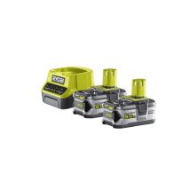 Ryobi Rc18120-250 Batterie-kit-ladegerät 18v One+ 2x5,0 Ah