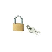 Lucchetto Basic Con Chiave, Base 20 Mm, Arco In Acciaio, 2 Chiavi - Serruprix