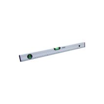 Metrica – Nivel de burbuja de 2 burbujas 100 cm – Modelo tubular ligero a prueba de golpes – Burbujas en forma de botella