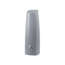 Suinga - Depósito Agua De Lluvia Elegance Graf 400 Litros, Recolector De Agua, 60x60x180 Cm, Gris