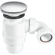 Mcalpine Stw12-m 80mm Water Seal Resealing Shower Trap With Multifit Outlet