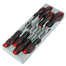 Set di 8 cacciaviti Torx T8-T40 – Nichel Cromo Molibdeno – Manici ergonomici e antiscivolo – Utensili manuali