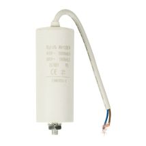 Kondensator 200μF 450V mit Kabel 40 x 90 mm 220 mm Kabel FIXAPART