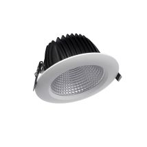 Faro Led Da Incasso Tondo Con Chip Cob 35w 4000k Luce Naturale