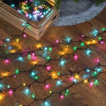 Festive Productions - 11.9m Multi Colour Led Christmas Fairy String Lights Indoor Outdoor Tree Decoration