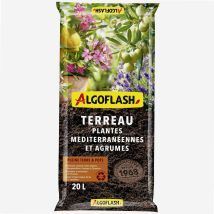 Terreau Plantes Méditerranéennes Et Agrumes Algoflash 20l