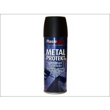 Metal Protekt Spray Matt Black 400ml Pkt1284