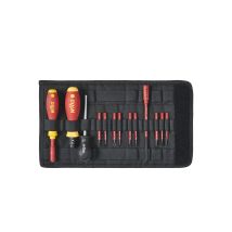 Wiha Set Di Giravite Dinamometrici Torquevario -s Electric 0,8-5,0 Nm Assortiti 14 Pz. Campo Di Coppia Meccanica A Regolazione Variabile Con Borsa 