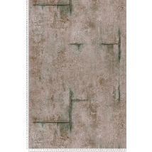 Papier Peint Trompe L'Oeil Marron Cosmoliving A.s. Création