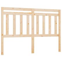 Testiera Accessorio Per Camera Da Letto Mobile 146 X 4 X 100 Cm Legno Massello Di Pino Tdl0206693