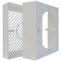 Adattatore Aspiratore Elettrico Vetro Lux Bianco D=mm 80120