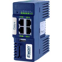 Ewon Cosy+ Fernwartungsrouter Ethernet – 1 Eingang, 2 Ausgänge, 24 V – ISO 27001-zertifiziert – VPN-Gateway für Maschinen