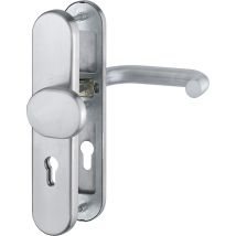 HOPPE – Pomo de puerta SiWeGrtE86G/3331/3310/138SST ES1 F69 8 PZ-72 42-47 – Acero inoxidable