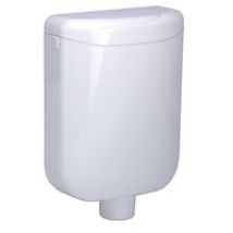 Tampon De Chasse Ecolux, Avec Arrêt Automatique, Isolation Contre La Condensation, Bras De Fixation 1, 6l, Blanc