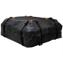 Tumalagia - 600d Waterproof Car Roof Top Cargo Bag Universal Duffle Bag Travel Organizer Camping Black