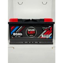 Level Up Batteria Auto 80ah - Potente E Affidabile, Spunto 700a - Senza Manutenzione