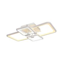 Lámpara De Techo Led V-tac De 74 W Con Control Remoto, Cct, 3 En 1, Regulable