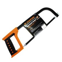 Arco sierra STANFORD 12 pulgadas – Cuerpo de acero – Mango engomado – Herramienta para fontanería y carpintería
