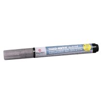 Rayher Marker Glitterato Coprente P.tessuti, Argento Brill., Punta Tonda 1-2mm, Con Valvola, 35001610