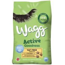 Inspired Lighting – Wagg Active Goodness Chicken Dry Dog Food 12kg – 28% Meat, Balanced Nutrition for Working Dogs