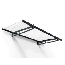 Palram-canopia - Vordach Eifel 2050 Anthrazit 93x205x19 Cm