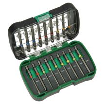Set Kit Inserti 18 Pezzi Assortiti Per Trapani Avvitatori Utensili Elettrici 75mm.professionale - Hikoki