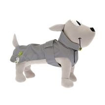 Manteau et imperméable pour chien – Ferribiella – 43 cm – Tissu réfléchissant, col réglable, imperméable