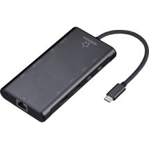 [neuwertig] B-ware Renkforce Dockingstation Adapter Usb C Multiport Audio Video Rf Usbha 500