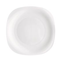 Bajo plato fuente Parma 31 x 31 cm – Vidrio de alta calidad – Apto para lavavajillas y microondas