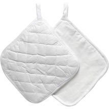 Creativ Company 444601 Potholder 4pezzo(i) Bianco Cotone Presina E Guanto Da Forno