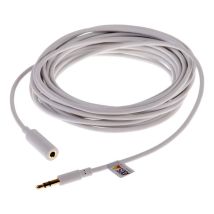 Axis 01589-001 Cable De Audio 5m 3.5mm M/f Blanco - Extensión Para Micrófonos
