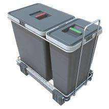 Elletipi - Ecofil - Eingebauter Abfallbehälter, Geteilt, 26 L Pf01 34a1