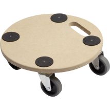 Meister Werkzeuge - 0821360 Transportroller Holz Traglast (max.): 150 Kg 350 Mm X 350 Mm X 100 Mm A
