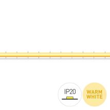 Ruban LED 5m 6W/m 2700K IP20 – Couleur de la lumière, Longueur, Destination d’usage, Alimentation électrique, Indice de protection, Caractéristique 