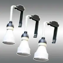 Elro Gu7e/3 Kit Of 3 Bulbs 7w 2700k + 3 Gu10 230v Power Supplies