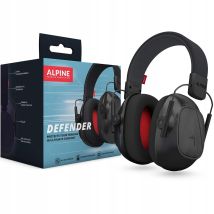 Protección Auditiva Alpine Defender Auriculares Negros 26 Db